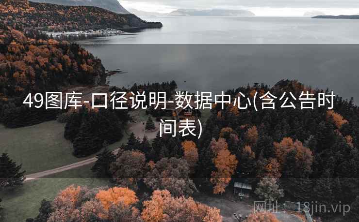 49图库-口径说明-数据中心(含公告时间表)